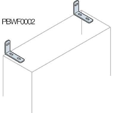 N.2 staffe per fissaggio a parete - ABB PBWF0002 product photo Photo 01 3XL