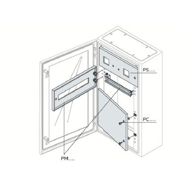 PANN. MOD. CIECO 185X400MM (HXL) - ABB PC1406K product photo Photo 01 3XL