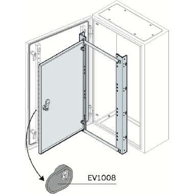 PIASTRA LAMIERA ZIN.600X400 MM (HXL) - ABB PF6040 product photo Photo 02 3XL