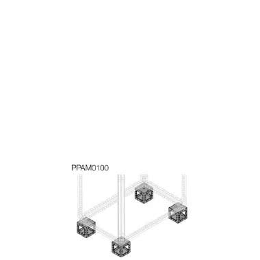 N.4 ANG. ZOCCOLO LAMIERA ZINCATA H=100MM - ABB PPAM0100 product photo Photo 01 3XL