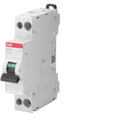 SN201 M C16 INTERRUTTORE AUTOMATICO 1P+N 10KA - ABB SN201M/C16 product photo Photo 01 3XL
