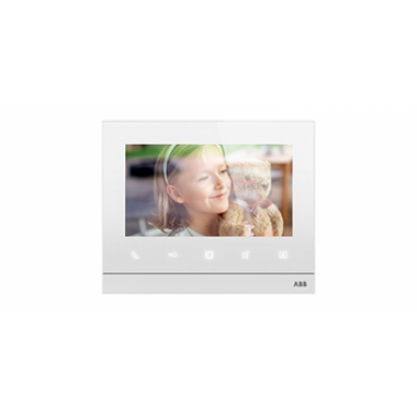 VIDEOCITOFONO VIVAVOCE MONITOR 7'' BIANCO TLOOP M22381-W - ABB WLI412B product photo Photo 01 3XL
