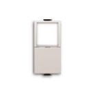 PULSANTE 1P, 16A, NO, DIFFUSORE BIANCO - ABB 2CSK1027CH - ABB 2CSK1027CH product photo