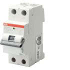 DS202C INTERRUTTORE DIFFERENZIALE MAGN. 6KA 2P AC C10 300MA - ABB DS202CAC1003 product photo
