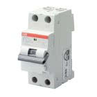 DS202C M  INT.DIFF.MAGN. 10KA 2P A B10 30MA - ABB DS202CMB10A30 - ABB DS202CMB10A30 product photo