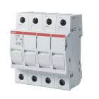Portafusibili sezionatori 4P, 32A, spia segn. - ABB E94/32S product photo