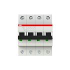 INTERRUTTORE AUTOMATICO 4,5KA 4P - ABB S204L/C20 product photo