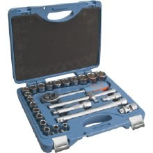 ASS.CHIAVI A BUSSOLA 24PZ IN CASSETTA LAMIERA - ABC UTENSILI A31154000 product photo