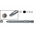 INSERTI BITS VITI COMBINATE POZIDRIV 2 Z2 73MM ABC UTENSILI A15833602 - ABC UTENSILI A15833602 product photo Photo 01 2XS