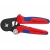 KNIPEX 97 53 04 Pinza per terminali a bussola, con regolazione automatica per crimpaggio laterale brunita rivestiti in materiale bicomponente 180 mm - ABC UTENSILI B21936200 product photo Photo 01 2XS