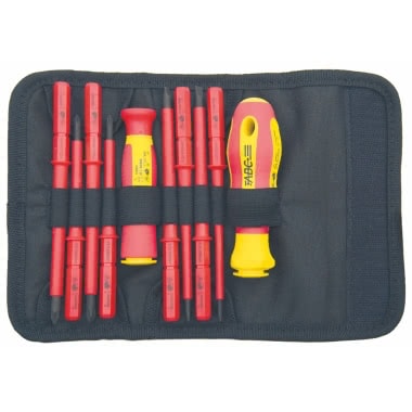 ASS.8 LAME CON IMPUGNATURA IN ASTUCCIO NYLON - ABC UTENSILI M71033000 - ABC UTENSILI M71033000 product photo Photo 01 3XL