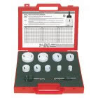 9 SEGHE A TAZZA+2 ATTACCHI IN CASS.POLIPROPIL. - ABC UTENSILI D38488500 product photo