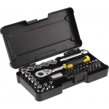 KIT COMPACT SET 37 PEZZI ATTACCO 1/4' - STANLEY BLACK & DECKER STMT82672-0 product photo