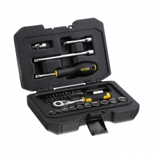 SET CHIAVI A BUSSOLA E INSERTI ATTACCO 1/4'  38 PEZZI - STANLEY BLACK & DECKER STMT82828-1 product photo