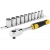 CRICCHETTO ATTACCO 1/4' + CHIAVI A BUSSOLA SET 11 PZ GRIGIO - STANLEY BLACK & DECKER STMT82666-0 product photo Photo 01 2XS