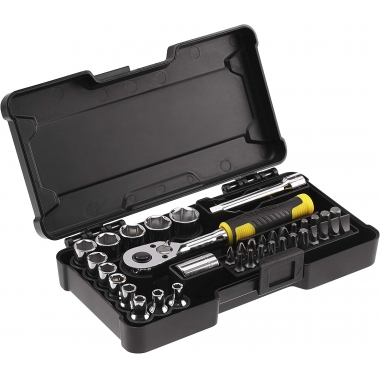 KIT COMPACT SET 37 PEZZI ATTACCO 1/4' - STANLEY BLACK & DECKER STMT82672-0 product photo Photo 01 3XL