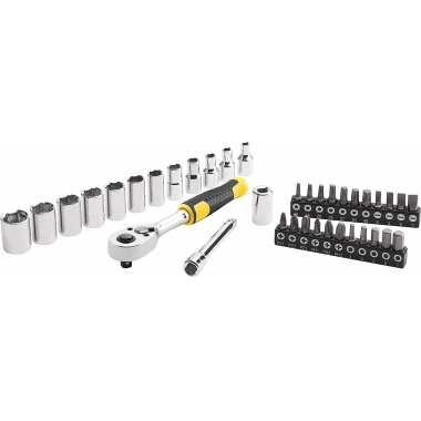 KIT COMPACT SET 37 PEZZI ATTACCO 1/4' - STANLEY BLACK & DECKER STMT82672-0 product photo Photo 02 3XL