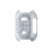 AJAX 38214 STAFFA BIANCA PER FISSARE IL PULSANTE BUTTON O DOUBLEBUTTON - AJAX 38215 product photo