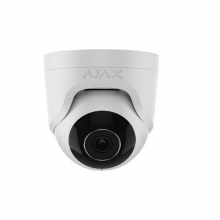 TELECAMERA IP 8MPX LENTE 2,8 MM CON IA, AUDIO,12V/POE, IR 50M, IP65, BIANCA. - AJAX 64927 product photo