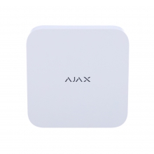VIDEOREGISTRATORE DI RETE IP NVR 8 CANALI FINO A 4K UHD 100MBPS BIANCO SERIE BASELINE - AJAX 70936 product photo