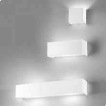 PLAFONIERA LINEAR WHITE PARETE LU50XH10XSP10 2X42W E27 BIANCO - ANTEA LUCE 6364/50 product photo