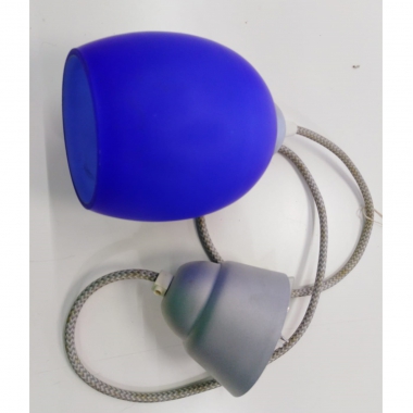 PLAFONIERA BAMBY SOSPENSIONE PICCOLA COLORE BLU E14 40W - ANTEA LUCE 4058 product photo Photo 01 3XL