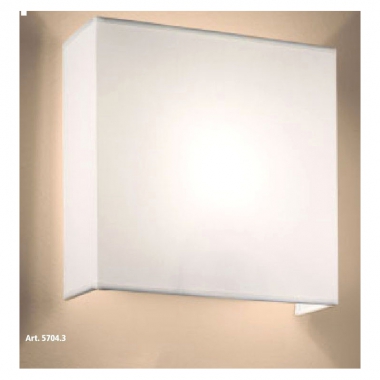 PLAFONIERA BYRON PARETE COLORE AVORIO E27 40W MAX DIMENSIONI L25X H25 X SP10,5 CM - ANTEA LUCE 5704.3 product photo Photo 01 3XL