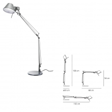 TOLOMEO TAV.MINI LED CORPO LAM - ARTEMIDE ITALIA A005600 - ARTEMIDE ITALIA A005600 product photo