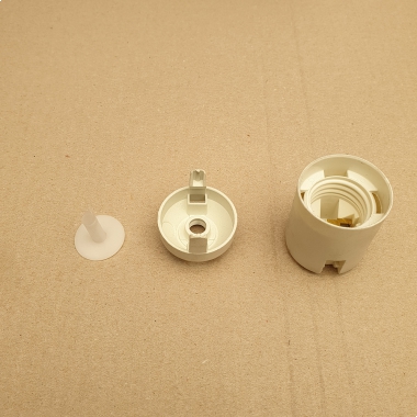 RICAMBIO PORTALAMPADE E27 PLASTICA T210? BIANCO - ARTEMIDE ITALIA R500006 product photo Photo 02 3XL