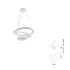 PIRCE SOSP 44W 3000K 3344LM DIMM.BIANCO - ARTEMIDE ITALIA 1254110A - ARTEMIDE ITALIA 1254110A product photo