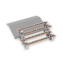 RIPART.TETRAP.400A 10 M6+1 M8 25X6MM - ARNOCANALI BB40011 - ARNOCANALI BB40011 product photo