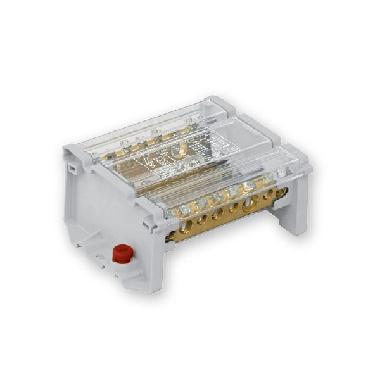 MORSETTIERA TETRAPOLARE 8 FORI 160A - ARNOCANALI BD16084D - ARNOCANALI BD16084D product photo Photo 01 3XL