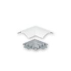 Curva piana x KP1873 BIANCO - ARNOCANALI KPW1873.3 product photo