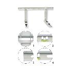 STAFFA REGOLABILE 600X1000MM KG 180 - ARNOCANALI N003E - ARNOCANALI N003E product photo