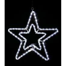 ARTELETA LUMINARIA FIGURA STELLA CONCENTRICA LUMINOSA LED BIANCO FREDDO - ARTELETA CS/042/LED product photo