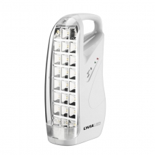 LANTERNA PORT.EMERG.RICAR.1X11W+20 LED BIAN.FRED. - ARTELETA DL/1090 product photo