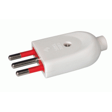 SPINA MOBILE 2P+T 10A 250V BIANCA - ARTELETA RL/9110/B product photo