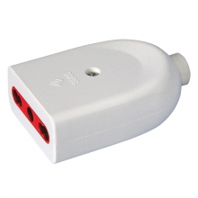 PRESA MOBILE 2P+T 10/16A 250V BIANCA - ARTELETA RL/9126/B product photo