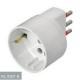 ADATTATORE SCHUKO 2P+T 16A 250V BIANCO - ARTELETA RL/9288/B product photo Photo 01 2XS