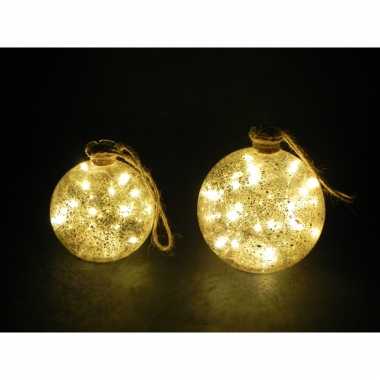 LUCI SET 2 BOTTIGLIE CON LED BIANCO CALDO DECORAZIONE NATALE - ARTELETA BLX2WW product photo Photo 01 3XL
