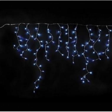 MINICASCATA LED FLASH BIANCA PROLUNGABILE BIANCO PURO DECORAZIONE NATALE - ARTELETA FCL/120 product photo Photo 01 3XL