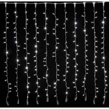 TENDA LUMINOSA STARFLASH LED 2X1,5M BIANCO CALDO DECORAZIONE NATALE - ARTELETA FLR/19/W/LED/WW product photo Photo 01 3XL
