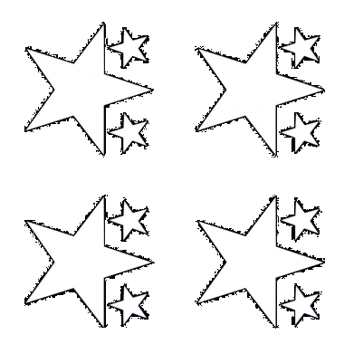 PROIETTORE LED CON SIMBOLI STELLE IP44 - ARTELETA PD1611/ST product photo Photo 01 3XL