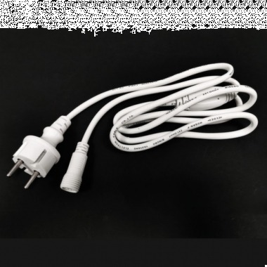 CAVO DI ALIMENTAZIONE PER STRINGLITE LED WATERPROOF BIANCO 1,8M DECORAZIONE NATALE - ARTELETA PRL/W/C/LED product photo Photo 01 3XL