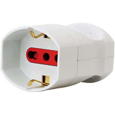 PRESA MOBILE UNIV.SCHUKO+BIP NERA - ARTELETA RLS/9015/N product photo Photo 01 3XL