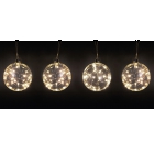 SET 4 SFERE D.10CM BIANCO CALDO - ARTELETA JGBT10/WW - ARTELETA JGBT10/WW - ARTELETA JGBT10/WW product photo