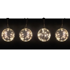 SET 4 SFERE D.13CM BIANCO CALDO - ARTELETA JGBT13/WW - ARTELETA JGBT13/WW product photo