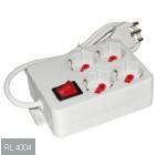 Multiprese serie SQUARE rettangolari in tecnopolimero - ARTELETA RL/4004 product photo