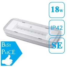 LAMPADA EMERGENZA ARREDO 18W SE LED 1H IP42 MONTAGGIO PLAFONE - ATS ELETTRONICA NL8810 product photo