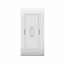 PORTAFUSIBILE MINI 1P 16A  DOMUS 1 MODULO - AVE 441007 product photo